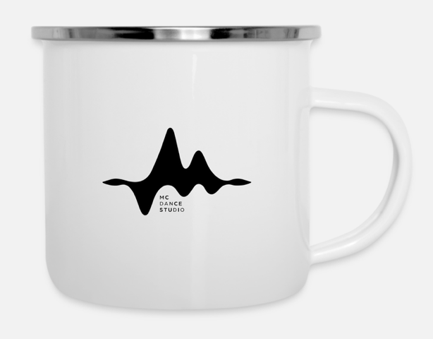 MC Emaille Tasse weiß
