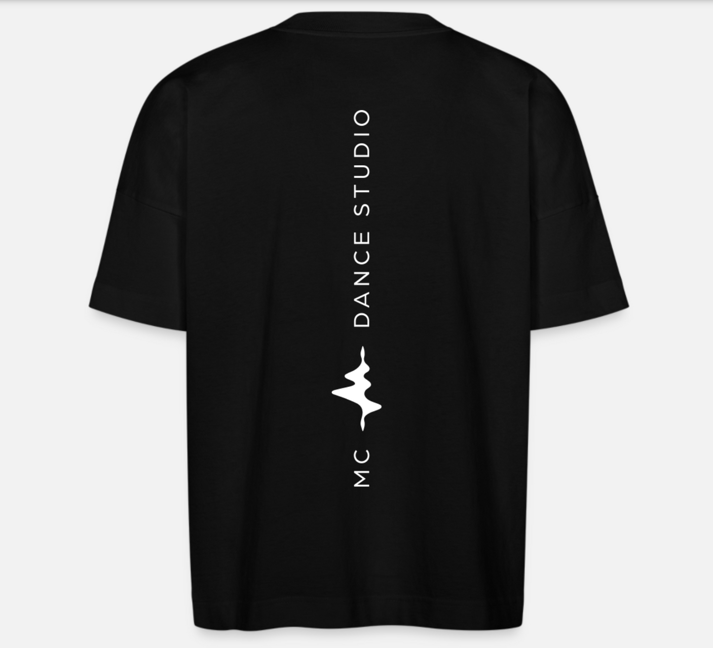 MC Bio-T-Shirt oversized schwarz