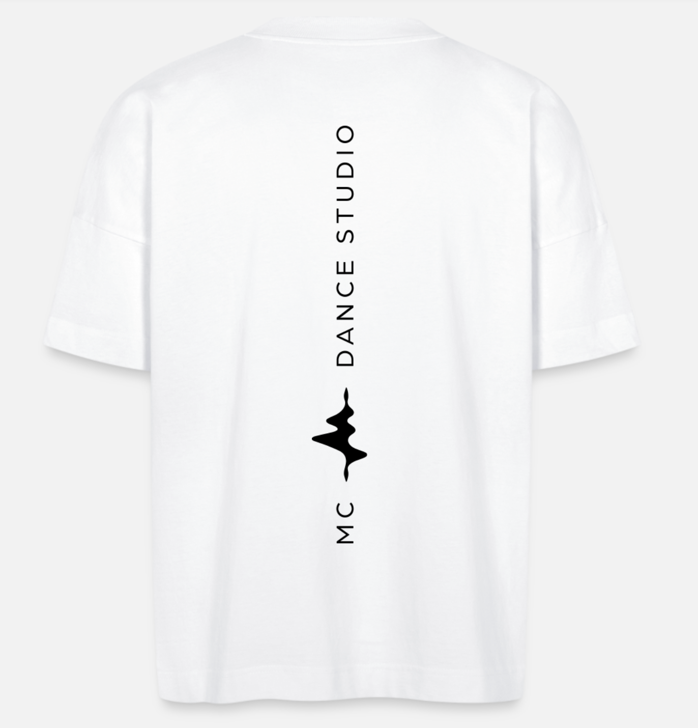 MC Bio-T-Shirt oversized schwarz