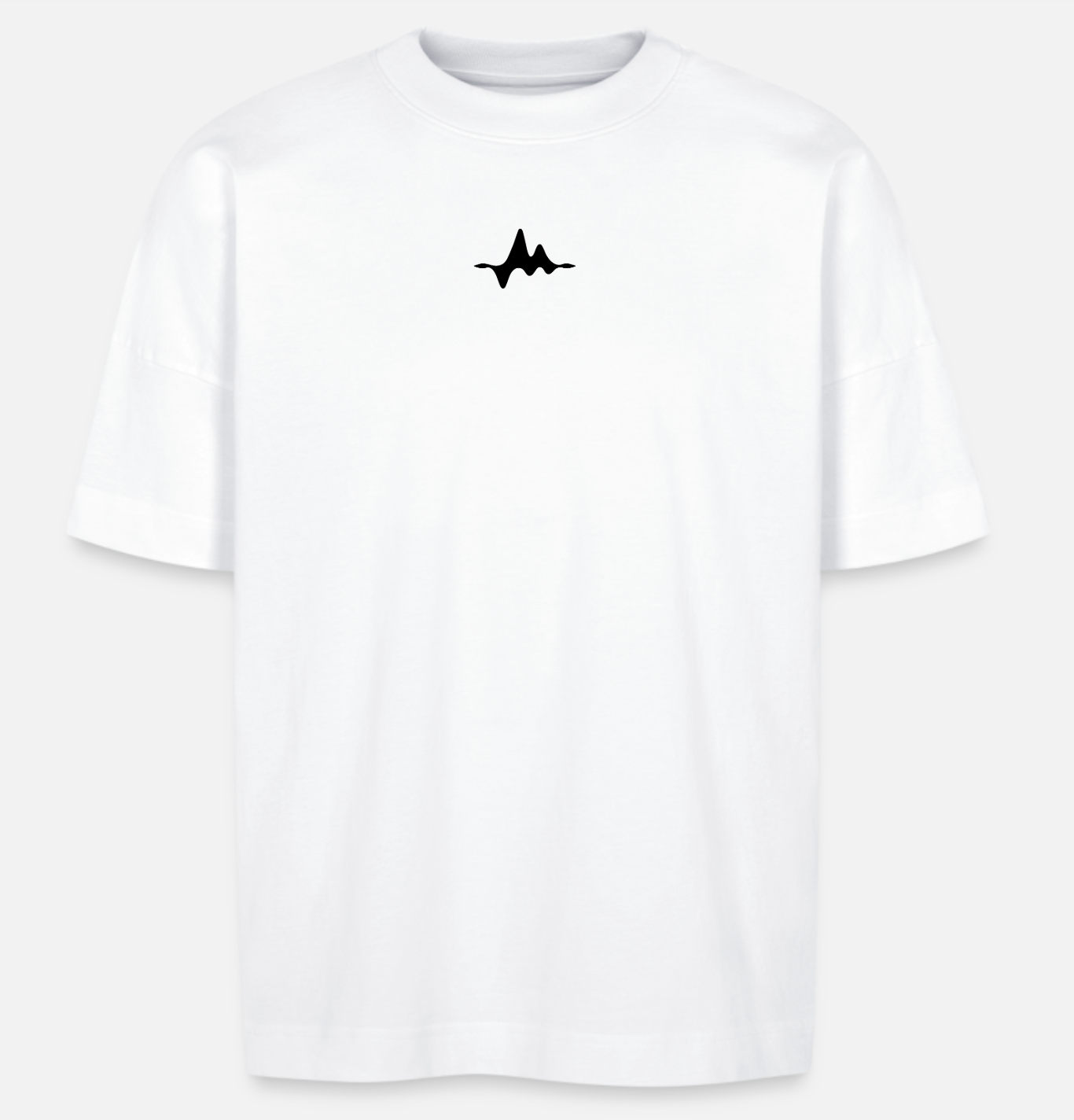 MC Bio-T-Shirt oversized schwarz